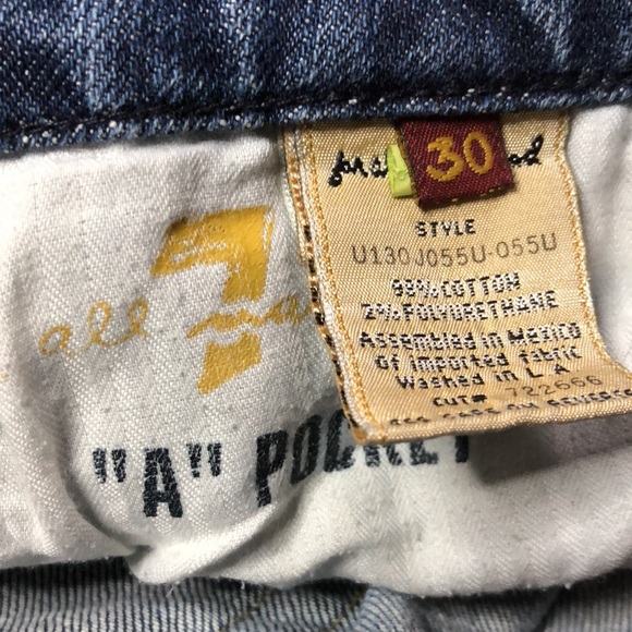 7 for all mankind bootcut jeans Size:30 - Picture 5 of 6